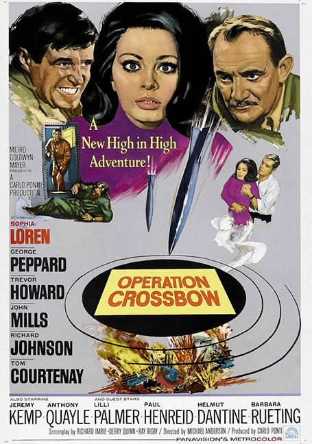 ดูหนังออนไลน์ฟรี Operation Crossbow (1965) บุกป้อมจรวดมฤตยู