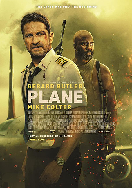 ดูหนังออนไลน์ฟรี Plane (2023) ดิ่งน่านฟ้า เดือดเกาะนรก